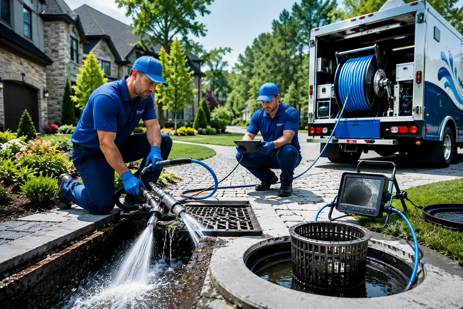 Local outdoor drain cleaning professionals in Port Henry, NY